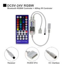 [쿨마켓] ED-107 RGBW RGBWW용 40키 리모컨 사용 블루투스 LED 컨트롤러